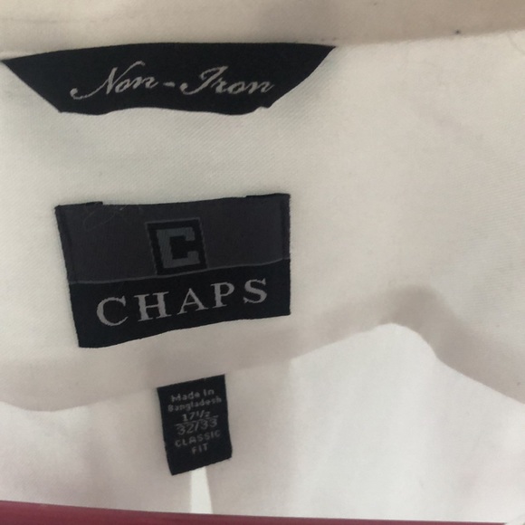 Like new Chaps white button down - Picture 3 of 3
